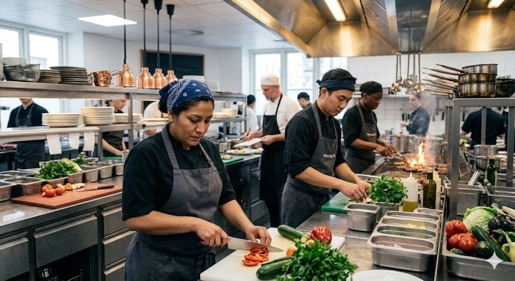 Kitchen Helper Wanted – 165 kr/hr – No Experience Needed – Start Today!